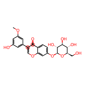 3'-methoxy-5'-hydroxyisoflavone-7-O-β-D-glucoside