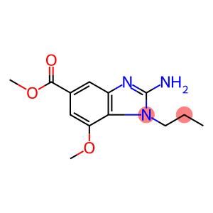 2-Amino-7-methoxy-1-propyl-1H-benzoimidazole-5-carboxylic acid methyl ester