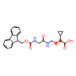 10-Cyclopropyl-1-(9H-fluoren-9-yl)-3,6-dioxo-2,9-dioxa-4,7-diazaundecan-11-oic acid