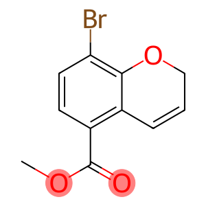 2H-1-Benzopyran-5-carboxylic acid, 8-bromo-, methyl ester