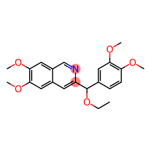 6,7-Dimethoxy-3-[ethoxy(3,4-dimethoxyphenyl)methyl]isoquinoline