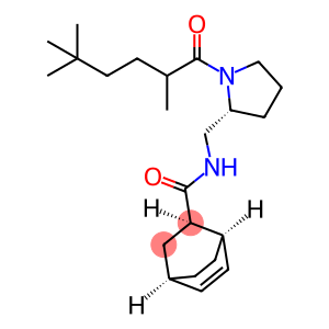 (1RS,2RS,4RS)-N-{[(2R)-1-(2,5,5-trimethylhexanoyl)pyrrolidin-2-yl]methyl}bicyclo[2.2.2]oct-5-ene-2-carboxamide
