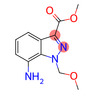 methyl7-amino-1-(methoxymethyl)-1H-indazole-3-carboxylate