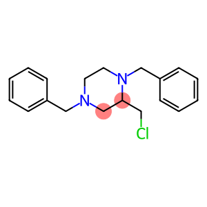 Piperazine, 2-(chloromethyl)-1,4-bis(phenylmethyl)-