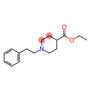 1-(phenylethyl)-4-(ethoxycarbonyl)piperidine