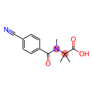 Alanine,  N-(4-cyanobenzoyl)-N,2-dimethyl-