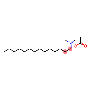dimethyltetradecylammonium acetate