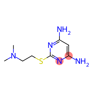 6-amino-2-{[2-(dimethylamino)ethyl]sulfanyl}-4-pyrimidinylamine