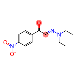 Benzeneacetaldehyde, 4-nitro-α-oxo-, aldehydo-(2,2-diethylhydrazone)