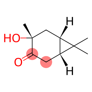 [1R-(1alpha,4beta,6alpha)]-4-hydroxy-4,7,7-trimethylbicyclo[4.1.0]heptan-3-one