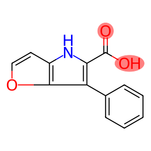 4H-Furo[3,2-b]pyrrole-5-carboxylic acid, 6-phenyl-