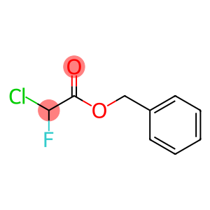 Acetic acid, 2-chloro-2-fluoro-, phenylmethyl ester