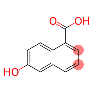 6-Hydroxy-1-naphthalenecarboxylic acid