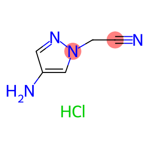 1H-Pyrazole-1-acetonitrile, 4-amino-, hydrochloride (1:2)