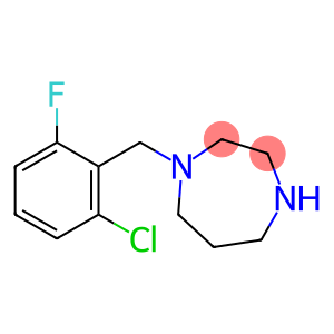 1-(2-Chloro-6-fluoro-benzyl)-homopiperazine x 2 HCl