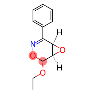 3,7-Dioxa-4-azabicyclo[4.1.0]hept-4-ene,2-ethoxy-5-phenyl-,(1R,2R,6R)-rel-(9CI)