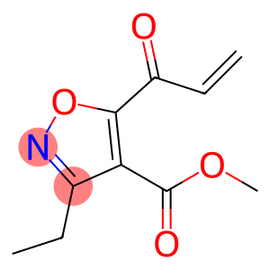 4-Isoxazolecarboxylicacid,3-ethyl-5-(1-oxo-2-propenyl)-,methylester(9CI)
