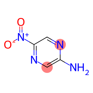 Pyrazinamine, 5-nitro- (9CI)