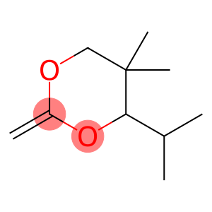 1,3-Dioxane, 5,5-dimethyl-2-methylene-4-(1-methylethyl)-