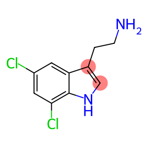 1H-Indole-3-ethanamine, 5,7-dichloro-