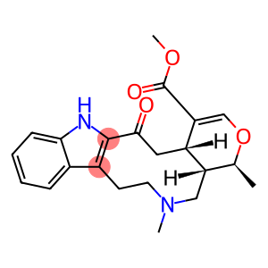 (4S,4aS,15aS)-4,4a,5,6,7,8,13,14,15,15a-Decahydro-4,6-dimethyl-14-oxopyrano[4',3':8,9]azecino[5,4-b]indole-1-carboxylic acid methyl ester