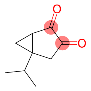 Bicyclo[3.1.0]hexane-2,3-dione, 5-(1-methylethyl)- (9CI)