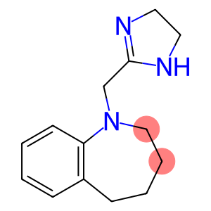1-(2-Imidazolin-2-ylmethyl)-2,3,4,5-tetrahydro-1H-1-benzazepine