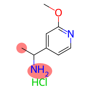 4-Pyridinemethanamine, 2-methoxy-α-methyl-, hydrochloride (1:2)