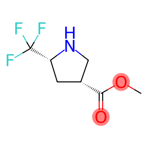 methyl cis-5-(trifluoromethyl)pyrrolidine-3-carboxylate