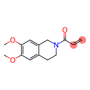 1-(6,7-Dimethoxy-3,4-dihydroisoquinolin-2(1H)-yl)prop-2-ene-1-one