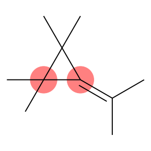 Cyclopropane, 1,1,2,2-tetramethyl-3-(1-methylethylidene)-