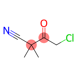 4-氯-2,2-二甲基-3-氧代丁腈
