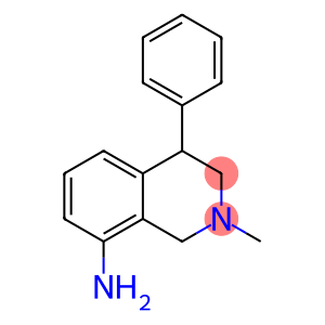 2-甲基-4-苯-8-氨基-1,2,3,4-四氢异喹啉