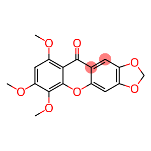 6,7,9-Trimethoxy-10H-1,3-dioxolo[4,5-b]xanthen-10-one