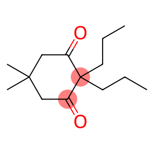 2,2-Dipropyl-5,5-dimethylcyclohexane-1,3-dione