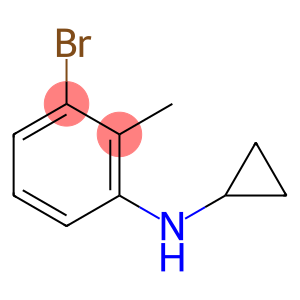 3-bromo-N-cyclopropyl-2-methylaniline