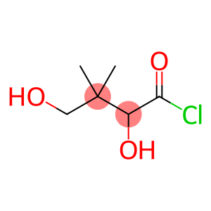 Butanoyl  chloride,  2,4-dihydroxy-3,3-dimethyl-