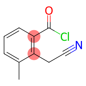 Benzoyl chloride, 2-(cyanomethyl)-3-methyl- (8CI)
