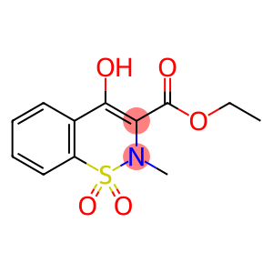 (4-Hydroxy-2-methyl-2H-1,2-benzothiazine-3-carboxylic acid ethyl)1,1-dioxide
