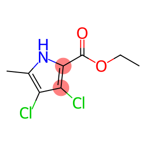 乙基 3,4-二氯-5-甲基-1H-吡咯-2-甲酸基酯