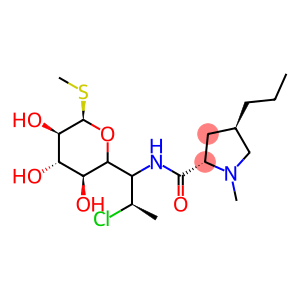 (2S,4R)-N-[2-chloro-1-[(2R,3S,4S,5R,6R)-3,4,5-trihydroxy-6-methylsulfanyl-oxan-2-yl]propyl]-1-methyl-4-propyl-pyrrolidine-2-carboxamide