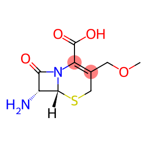 7-amino 3-methyloxymethyl-3-cephem 4-carboxylic acid
