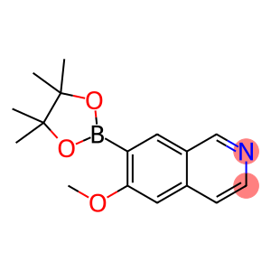 Isoquinoline, 6-methoxy-7-(4,4,5,5-tetramethyl-1,3,2-dioxaborolan-2-yl)-