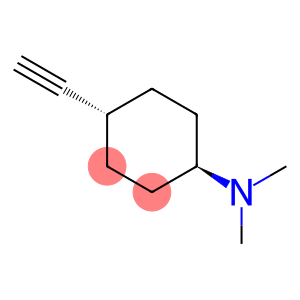 trans-4-ethynyl-N,N-dimethylcyclohexan-1-amine