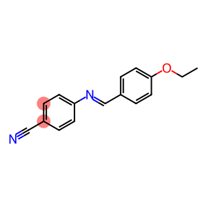 Benzonitrile, 4-[[(4-ethoxyphenyl)methylene]amino]-, (E)-