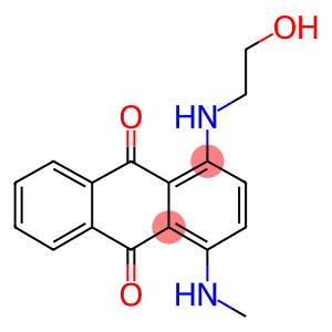 1-((2-羟基乙基)氨基)-4-(甲基氨基)蒽-9,10-二酮
