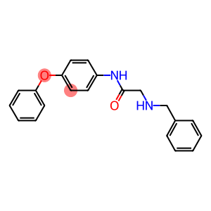 2-BENZYLAMINO-N-(4-PHENOXY-PHENYL)-ACETAMIDE