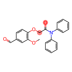 Acetamide, 2-(4-formyl-2-methoxyphenoxy)-N,N-diphenyl-