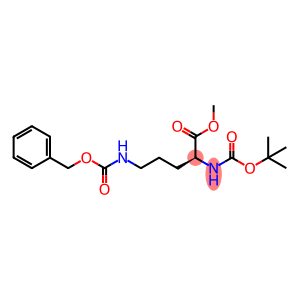 methyl (2S)-5-{[(benzyloxy)carbonyl]amino}-2-{[(tert-butoxy)carbonyl]amino}pentanoate