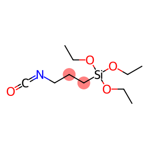 (3-Isocyanatopropyl)triethoxysilane,  Triethoxy(3-isocyanatopropyl)silane
